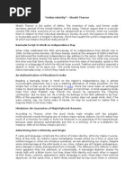 Download Indian Identity by Sashi Tharoor - Critical Summary by Samuel Rufus SN285918872 doc pdf