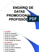 Calendario de Datas Promocionais-Profissoes