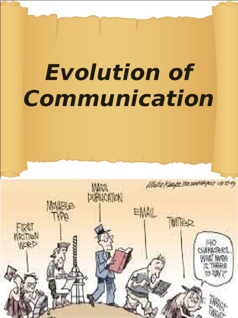 Evolution of Communication Methods | PDF | Telecommunication | Manuscript