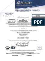 CIDET 2780 Barraje Sumergible Gelport GPRT