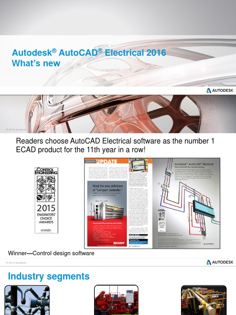 AutoCAD Electrical 2016 Overview | PDF | Autodesk | Auto Cad