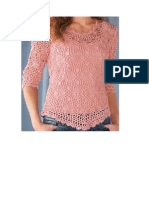 Camisola Crochet