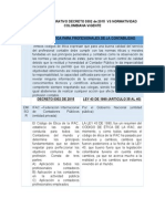 Analisis Comparativo Decreto 0302 de 2015 vs Normatividad Colombiana Vigente