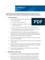 Icc Code of Conduct For Umpires