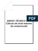 Anexo Técnico N°1 Cálculo de Nivel Máximo de Cortocircuito