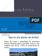 Planta de Aridos