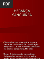Heranca Sanguínea