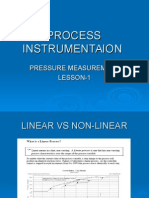 Pressure measurement instruments