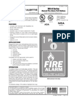 Fire-Lite BG-2R Data Sheet