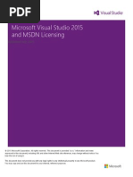 Download Visual Studio 2015 and MSDN Licensing Whitepaper July 2015 by sanbalat SN285938641 doc pdf