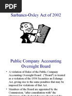 Sarbanes-Oxley Act of 2002