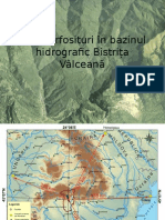 Geomorfosituri În Bazinul Hidrografic Bistrița Vâlceană