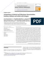 Infectious Diseases: Comparison of Clinical and Laboratory Characteristics Between Children and Adults With Dengue