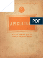 Apicultura - Manual Pentru Scolile Tehnice Si Profesionale Agricole - 1952 - 363 Pag