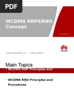 Wcdma RNP Rno Conspectus