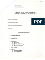 Cronograma de Inversiones de Un Programa de Agua Potable y Saneamiento Financiado Por El Banco Interamericano de Desarrollo.
