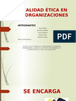 Calidad Ética Organizacional