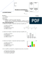 Prueba MATEMÁTICA 3 - , Datos y Probabilidades