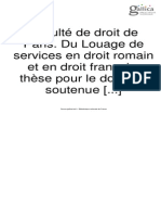 Boulard - Louage de Services PDF