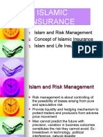 Islamic Insurance: Islam and Risk Management Concept of Islamic Insurance Islam and Life Insurance