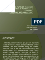 Fatal Intimate Partner Violence Against Women in Portugal