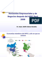 Negocios Despues de APEC 2008