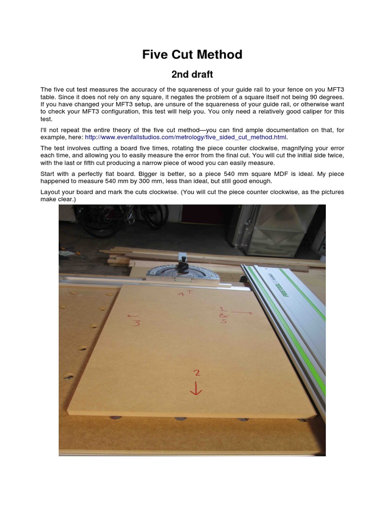 Five Cut Method for MFT3 Accuracy | PDF | Teaching Mathematics | Science