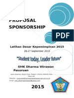 Cover Proposal Sponsorship LDKS