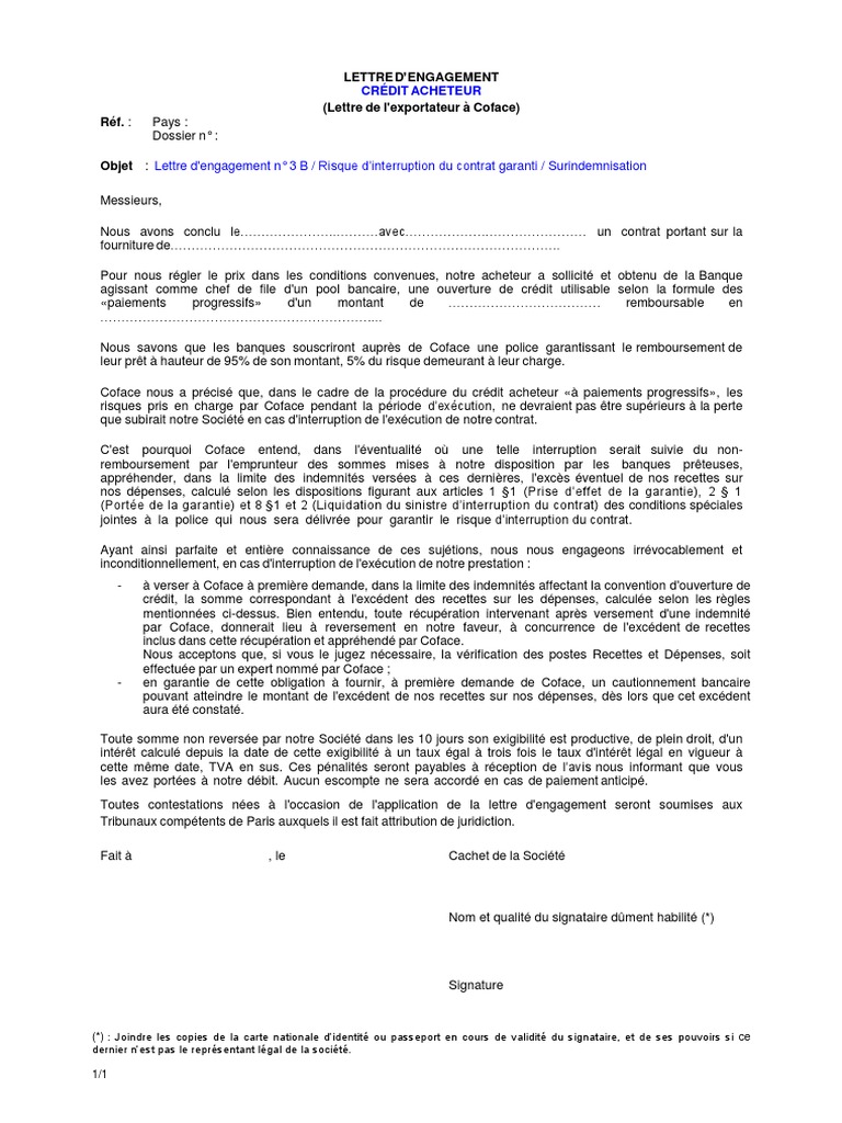 Lettre+d'engagement+3B+(crédit+acheteur+inférieur+à+15+M€++contrat