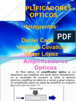 Amplificadores  Ópticos