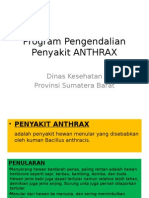 Program Pengendalian Penyakit Anthrax