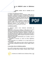 Manifiesto UNESCO BP 1949: Educación Popular