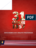 Poster Kemerdekaan Negara 2015 '31ogos1957'(Bukuprogramdancover.blogspot.com )