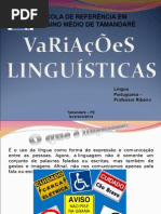 Aula de Variações Linguísticas