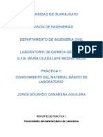 Reporte de Practica 1 Química