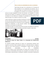 Contextualización Histórica y Actual de La Enfermeria en El Pais y La Provincia