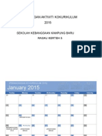 2015 Calendar Bold