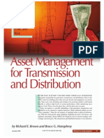 Asset Management For Transmission and Distribution