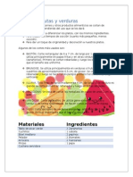 Cortes de Frutas y Verduras