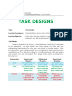 Task Designs