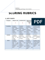 Scoring Rubrics