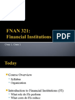 Why Are Financial Institutions Special