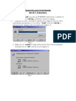 Instructivo para La Instalación IP-3