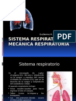 Sistema Respiratorio y Mecánica Respiratoria