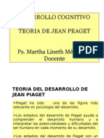 Desarrollo Cognitivo Segun Jean Peaget