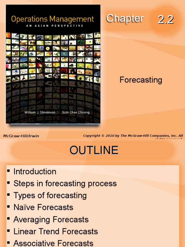 Chapter 2.2 Forecasting | PDF | Computers | Technology & Engineering