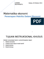 Penerapan Matriks Dalam Ekonomi-140318110423-Phpapp02