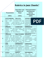 Scoring Rubrics 5