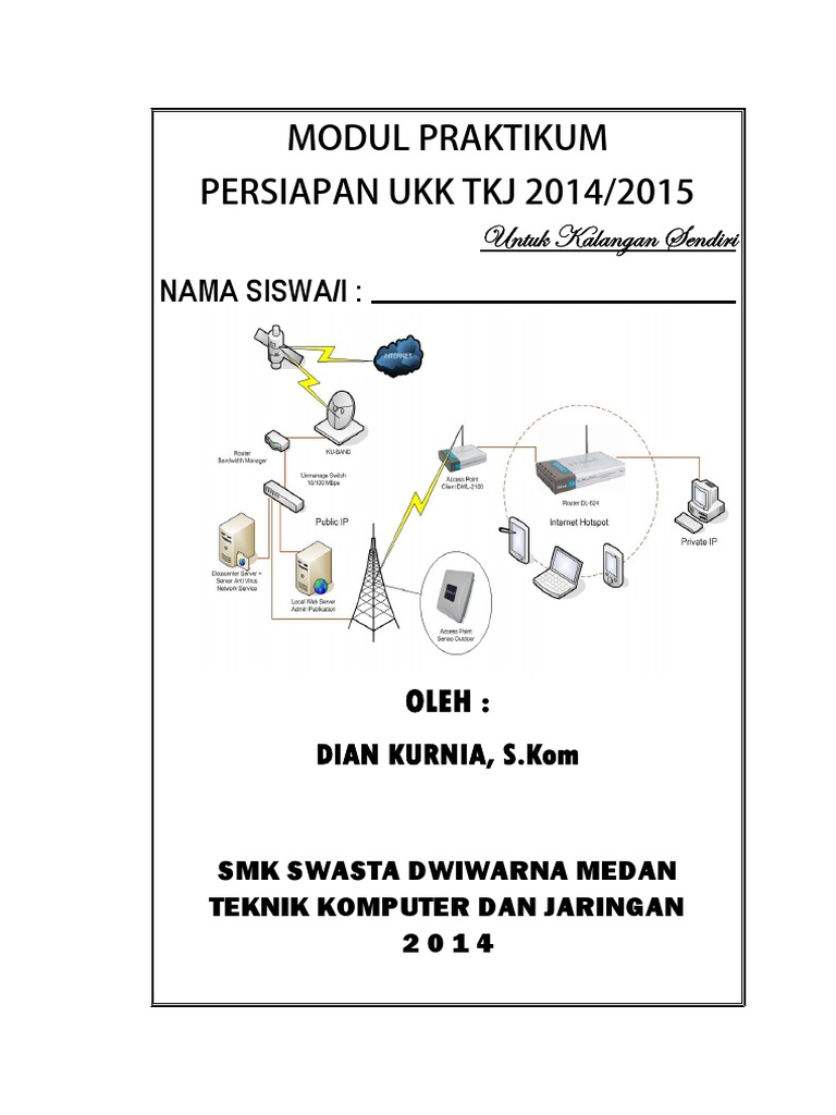 JAWABAN UJIAN KOMPETENSI TKJ PAKET2 TAHUN 2013_2014