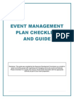 event management plan - gdc toolkit